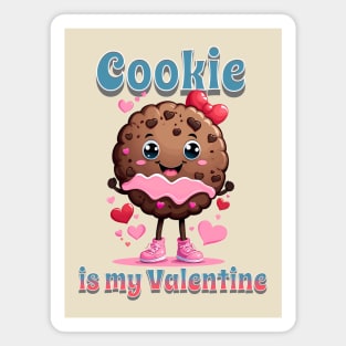 Valentines day Cookie is my Valentine Magnet